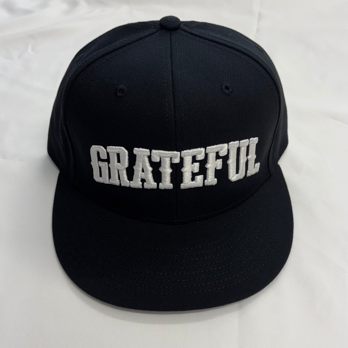 Grateful flat brimmed snapback