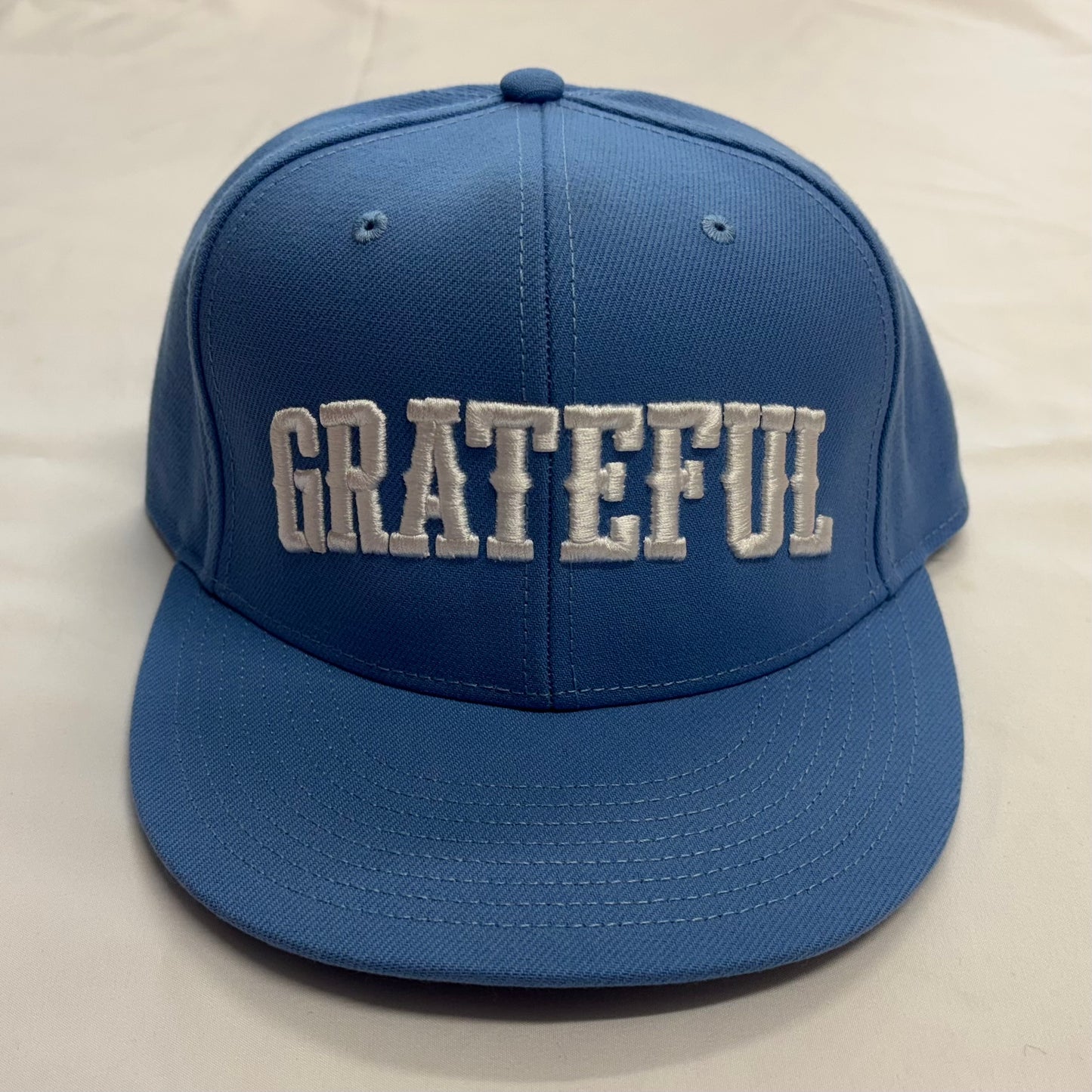 Grateful flat brimmed snapback