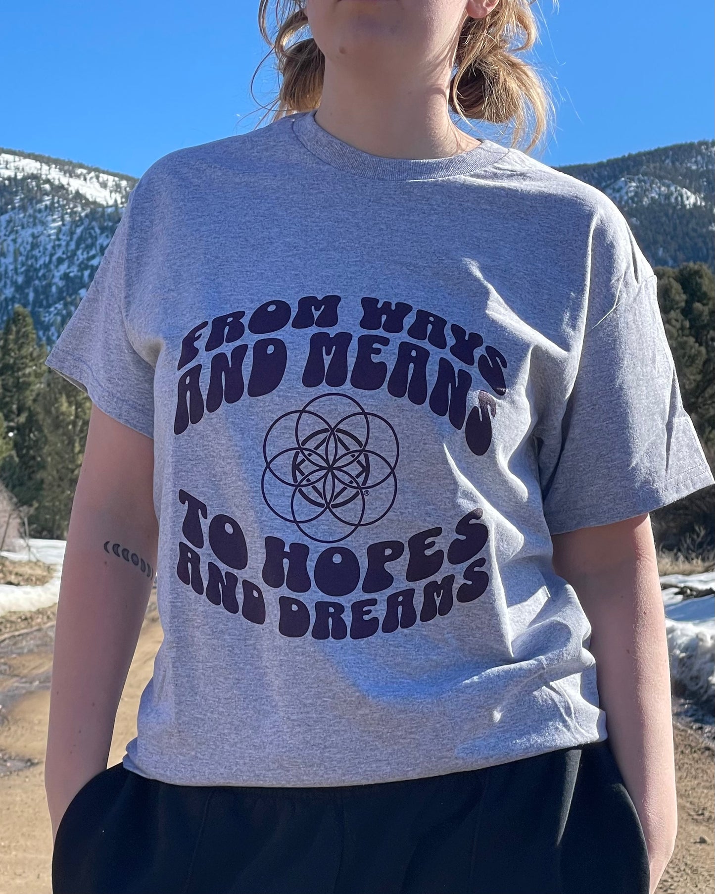Ways and Means to Hopes and Dreams T-Shirt