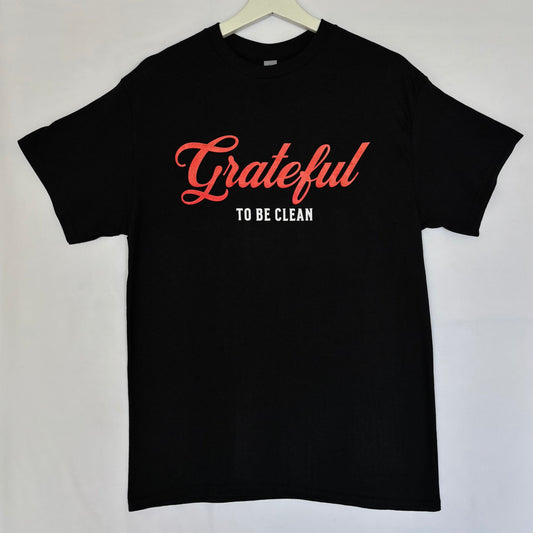Grateful to be clean T-Shirt