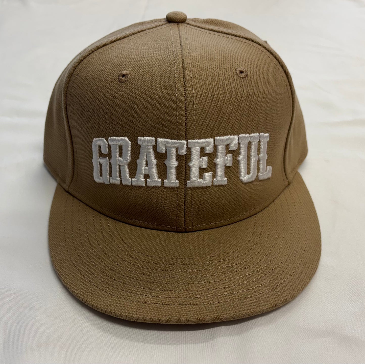 Grateful flat brimmed snapback